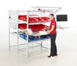 FiFo rack with accessories
